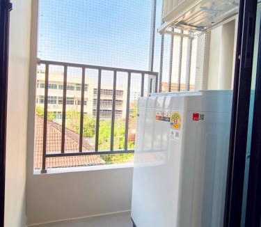 Ladprao Apartment | A Calm Bangkok Stay with Pool & Private Balcony