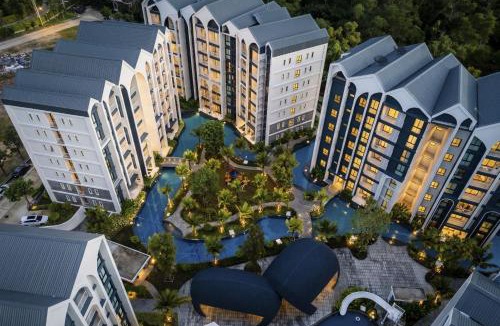 Ban Sakhu Apartment | The Title Halo 1 Stylish 1BR Pool & Gym Nai Yang Beach