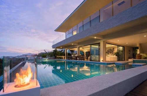 Choeng Mon House | Villa Sukham Luxury Hillside Ocean Views