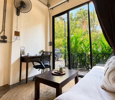 Srithanu Apartment | Jip Studio - 3mn ZenBeach - Garden View