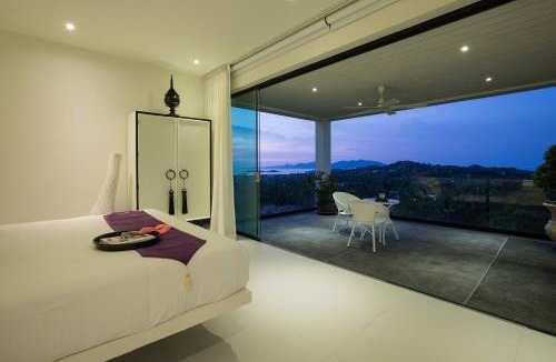 Bophut Villa | Villa Danisa 4BR Panoramic Ocean View with Infinity Pool & Private Gym