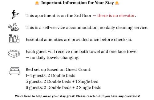 Ban Phan Thom Apartment | Vélin Khaosan - 3rd Floor apartment with 2Bedrooms