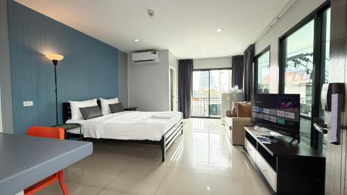 Mueang Samut Prakan District Apartment | Baan Paknam Budget Hotel