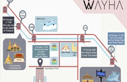 Lak Si Hostel | Wayha Hostel Don Mueang Airport