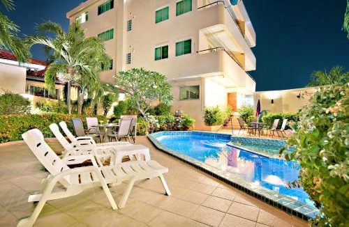 Jomtien Apartment | BUTTERFLY GARDEN BOUTIQUE RESIDENCES by Frasier, A Lifestyle Destination Apt and Villas 1 to 3 Bedroom units, 2 Full Bathrooms, Rain shower, Spa bath, Complete kitchen, Staff 24-7,Fast fiber optic WIFI, 55" SMART TV's, Free BBQ,
