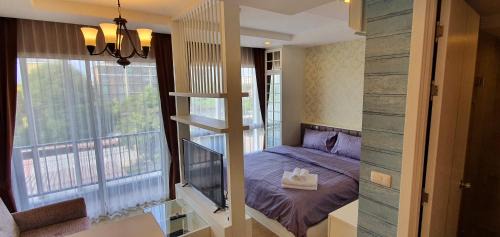 Saen Suk Apartment | Cozy near beach 200m with toproof pool at Patio Bangsaen