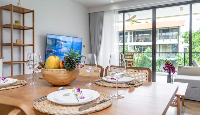 Seaside 2BR 200 m to BangTao beach in Choeng Thale