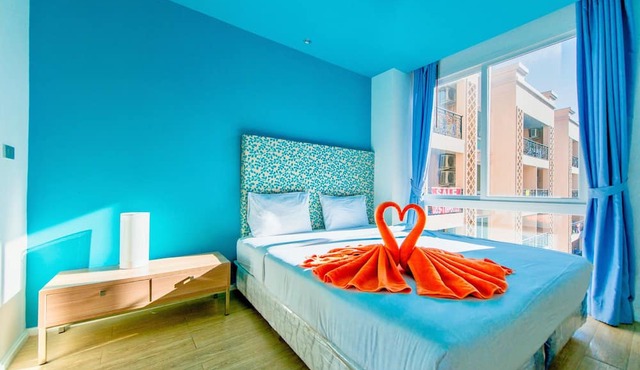 Atlantis Residence - Huge Saltwater Waterpark, Gym & Kids Playground - Free Parking in Pattaya