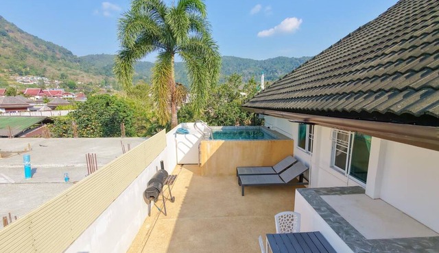 Jungle Apartment with pool, BBQ near Kamala beach