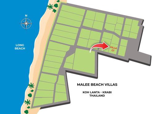 Luxury Villa Near Long Beach 4 Bedrooms - Malee Beach Villa C1 in Ko Lanta