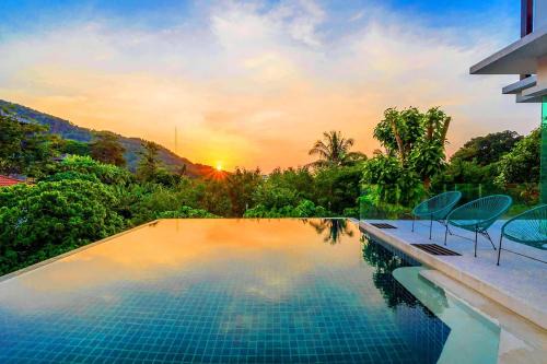 Villa Beverly Private Infinity Pool with Seaview near Kata Beach